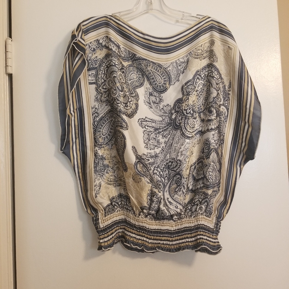 A. Byer Handkerchief Blouse